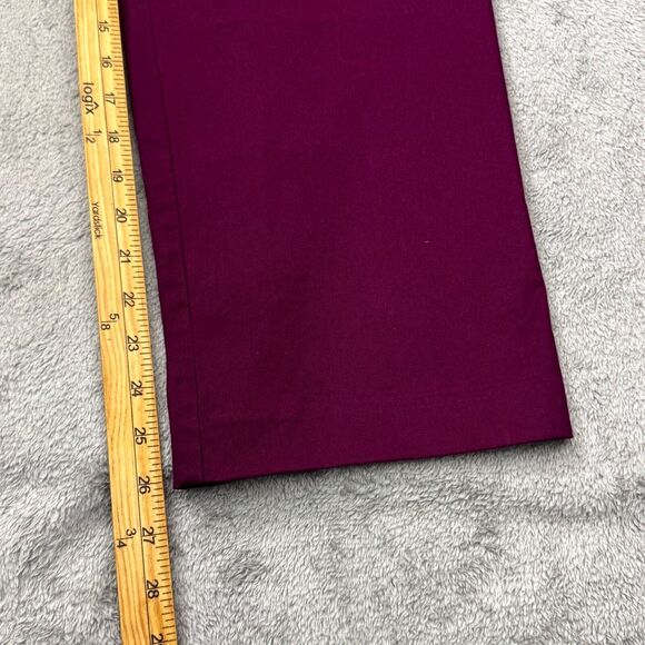 Gap NWT Slim Ankle Khaki Women's Size 14‎ (W34in x 26in.) Dark Raspberry - Picture 3 of 11
